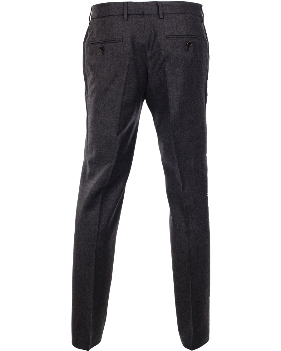 Herre | Bukser | BOSS BLACK | BOSS Giro 1 100% Wool Trousers Charcoal