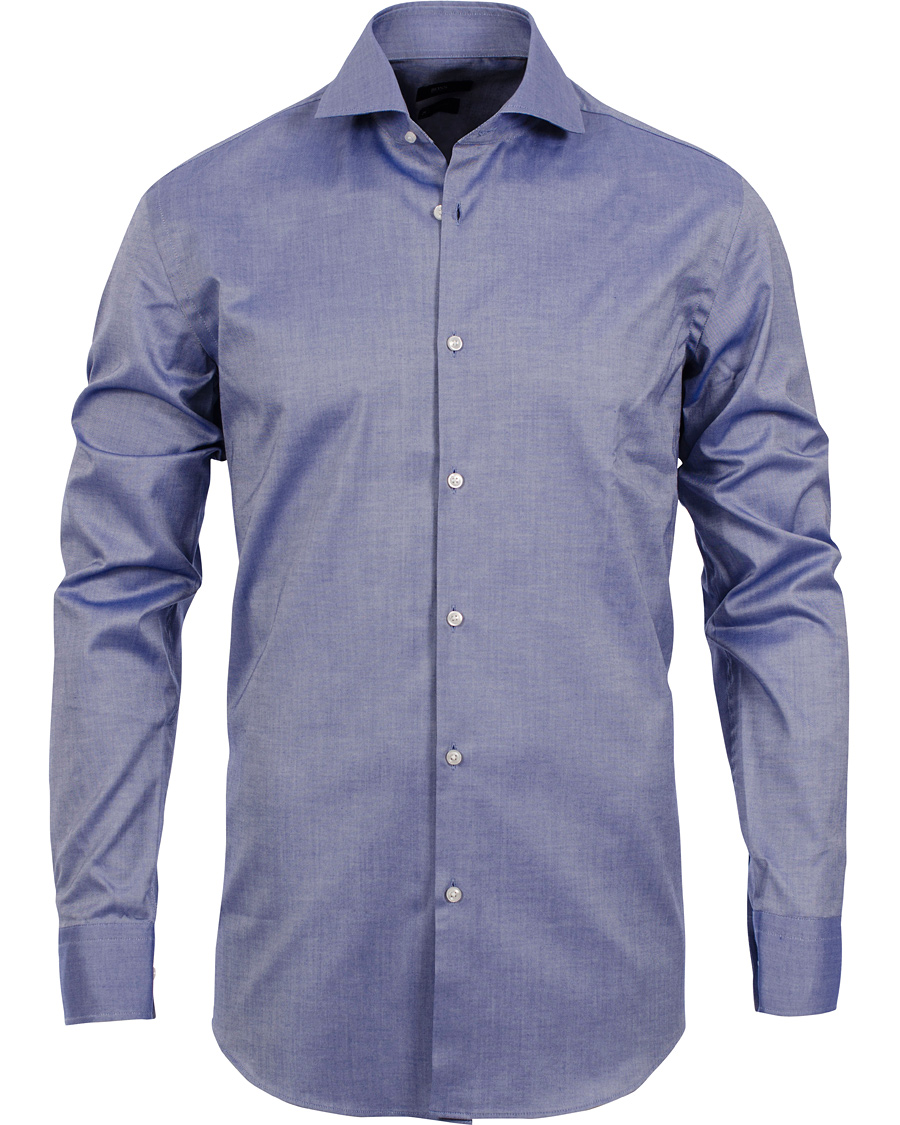 Herre | Skjorter | BOSS BLACK | BOSS The Traveler Jason Slim Fit Shirt Blue