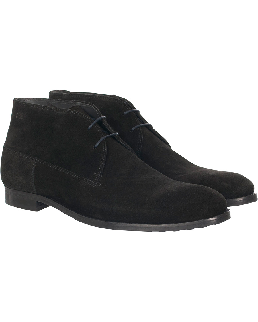 Herre | BOSS Dresar Chukka Boot Black Suede | BOSS BLACK | BOSS Dresar Chukka Boot Black Suede