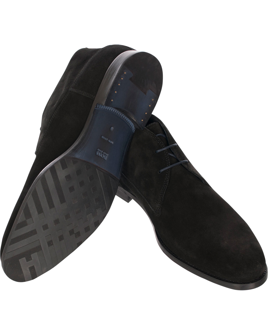 Herre | BOSS Dresar Chukka Boot Black Suede | BOSS BLACK | BOSS Dresar Chukka Boot Black Suede