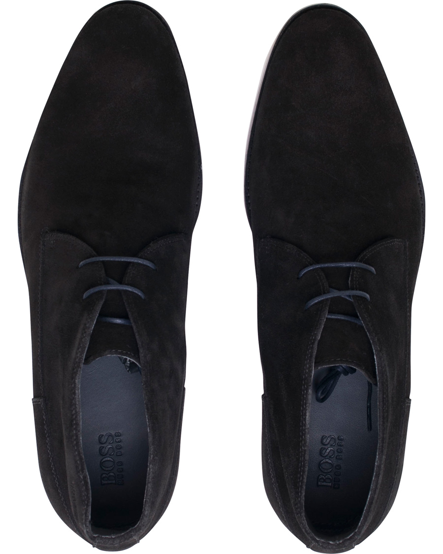 Herre | BOSS Dresar Chukka Boot Black Suede | BOSS BLACK | BOSS Dresar Chukka Boot Black Suede
