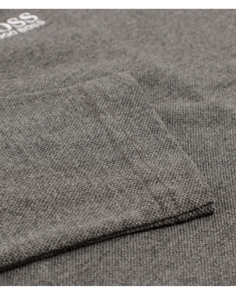 Herre | Trøjer | BOSS GREEN | BOSS Athleisure Plisy Long Sleeve Piké Medium Grey