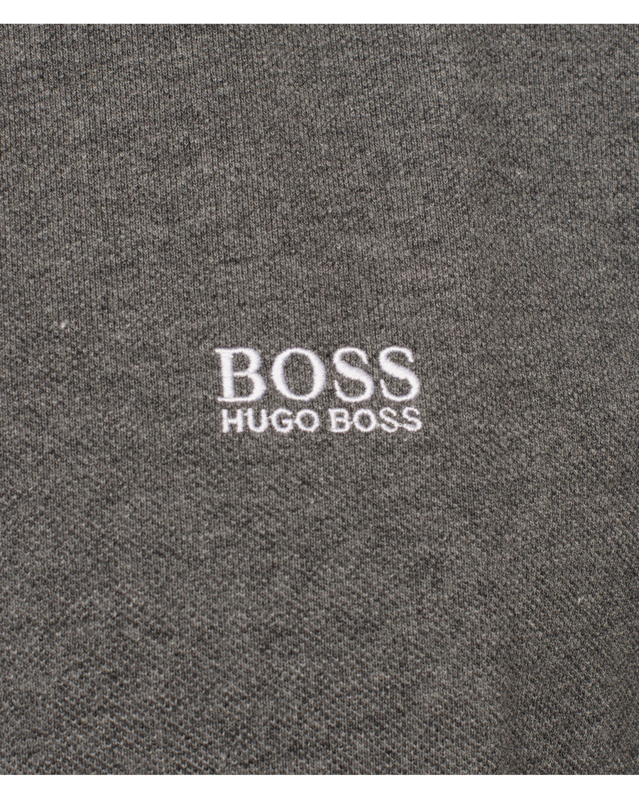 Herre | Trøjer | BOSS GREEN | BOSS Athleisure Plisy Long Sleeve Piké Medium Grey