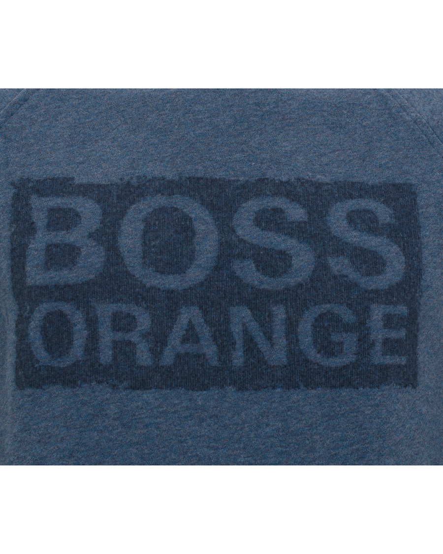 Herre | Trøjer | BOSS ORANGE | BOSS Casual Wacce Sweatshirt Blue Melange