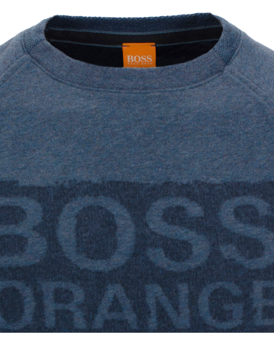 Herre | Trøjer | BOSS ORANGE | BOSS Casual Wacce Sweatshirt Blue Melange