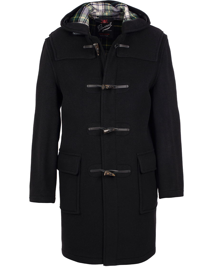 Herre | Jakker | Gloverall | Mens Classic Duffel Coat 512CT Black