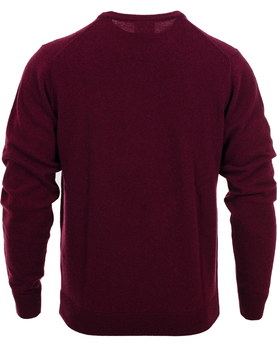Herre | Trøjer | Lacoste | Lambswool Pullover Crew Neck Griottine Cherry
