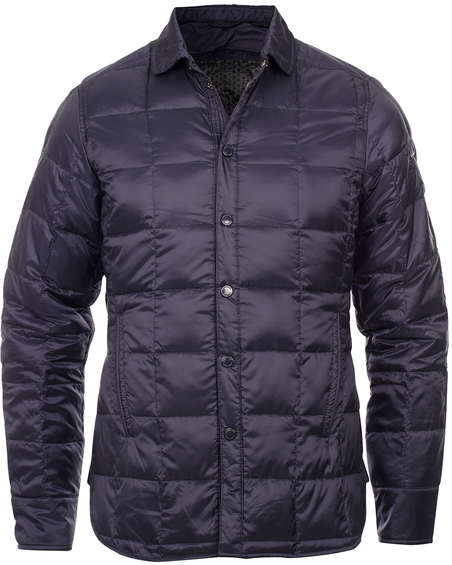 Herre | Jakker | J.Lindeberg | Lawler 46 Feather Nylon Quilted Jacket Dark Navy