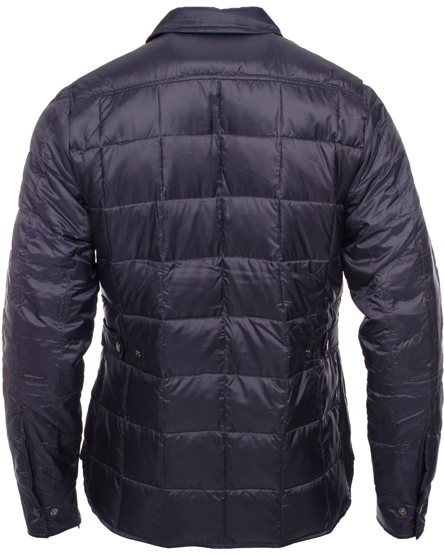 Herre | Jakker | J.Lindeberg | Lawler 46 Feather Nylon Quilted Jacket Dark Navy