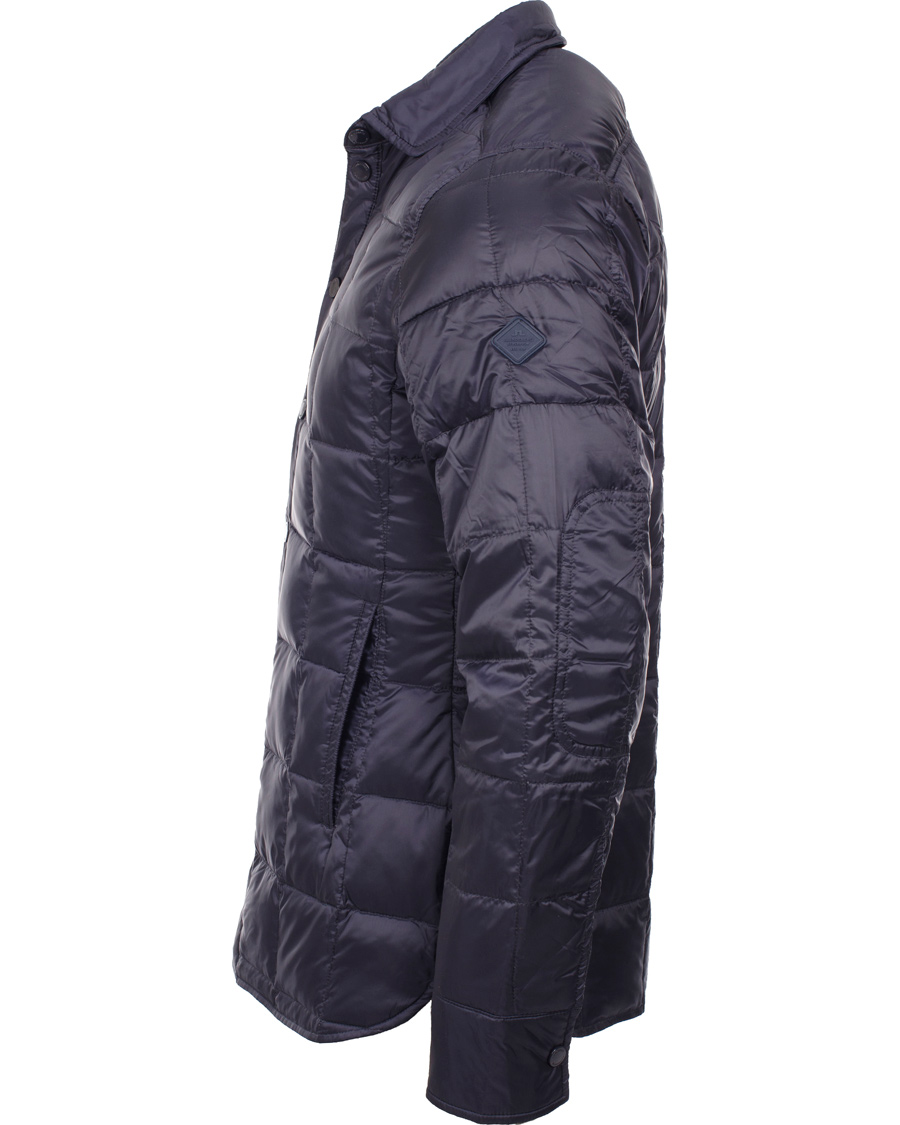 Herre | Jakker | J.Lindeberg | Lawler 46 Feather Nylon Quilted Jacket Dark Navy