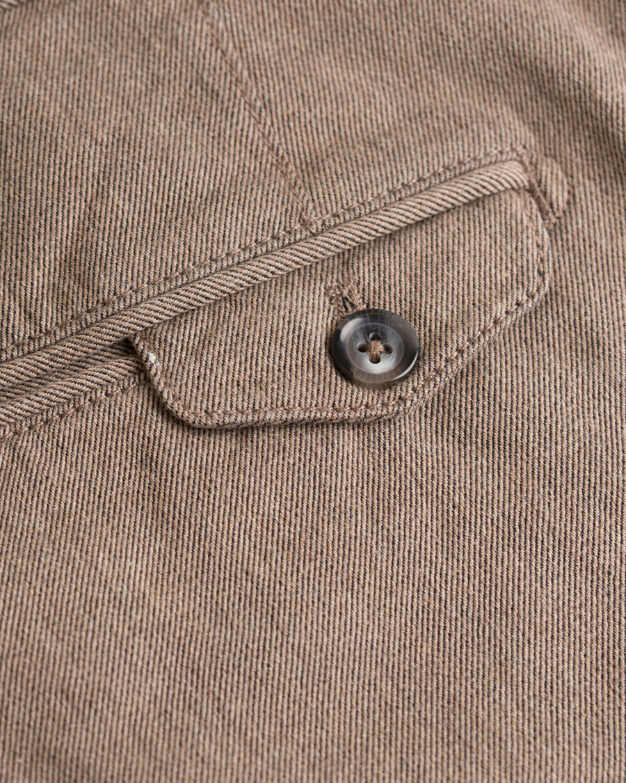 Herre | Bukser | J.Lindeberg | Chaze Flannel Twill Chino Light Grey/Brown