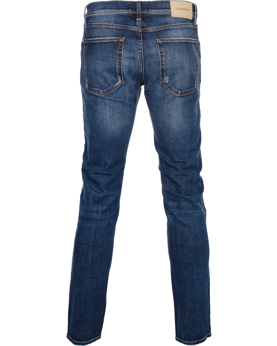 Herre | Jeans | J.Lindeberg | Damien Creek Com Mid Blue