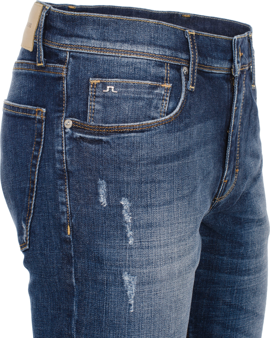 Herre | Jeans | J.Lindeberg | Damien Creek Com Mid Blue