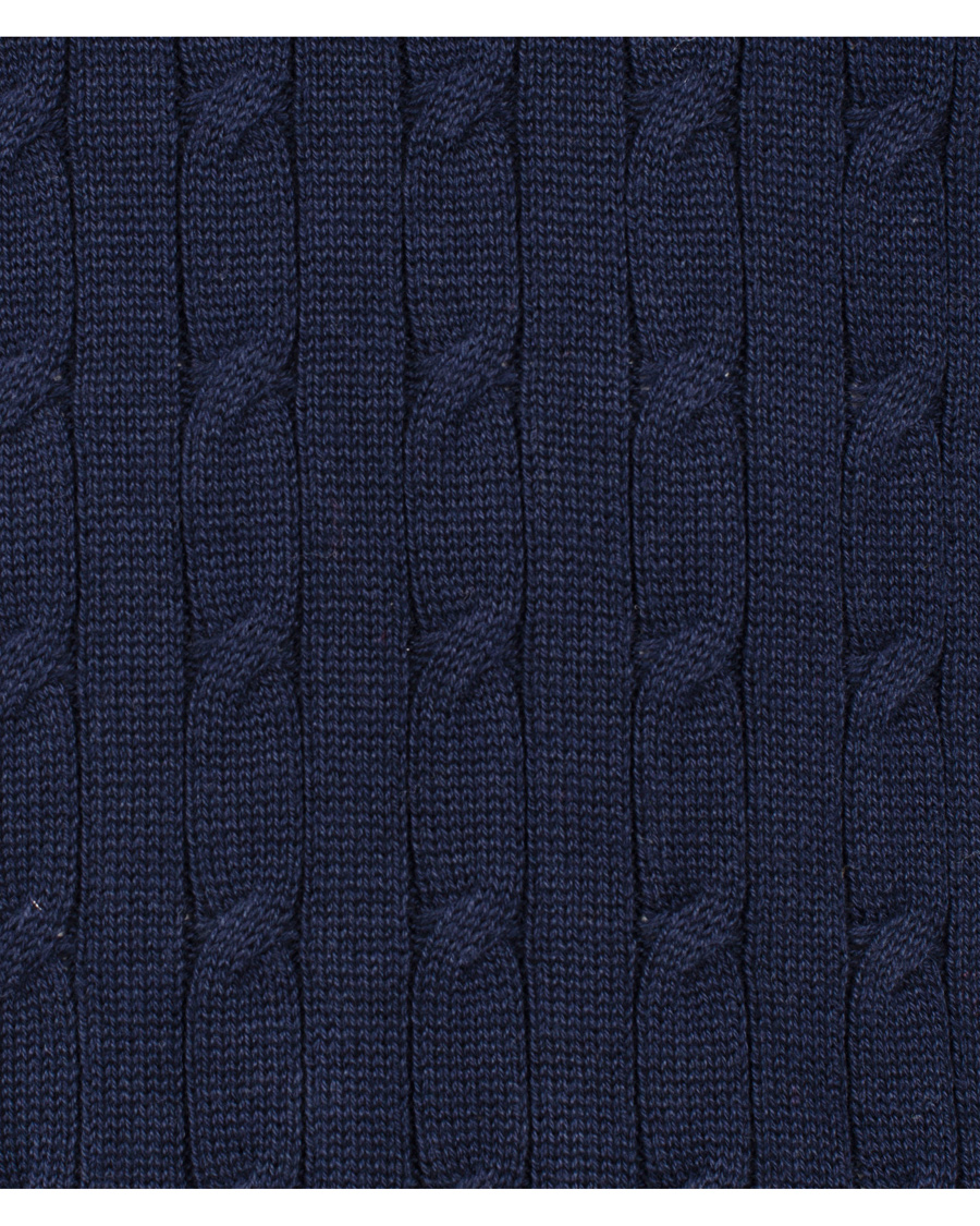 Herre | Trøjer | J.Lindeberg | Jave Pullover Braid Cable Navy