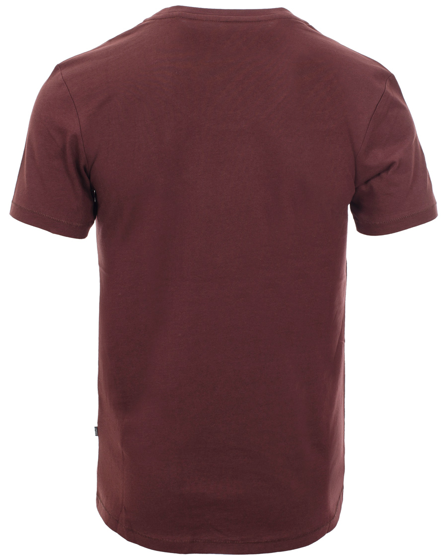 Herre | T-Shirts | J.Lindeberg | Axtell Scoop T-shirt Burgundy