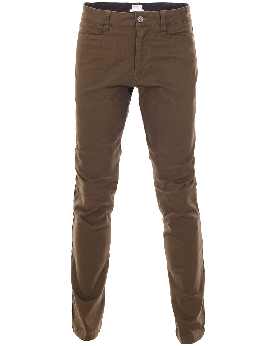 Herre | Bukser | Filippa K | Liam Bedford Stretch Pants Teak
