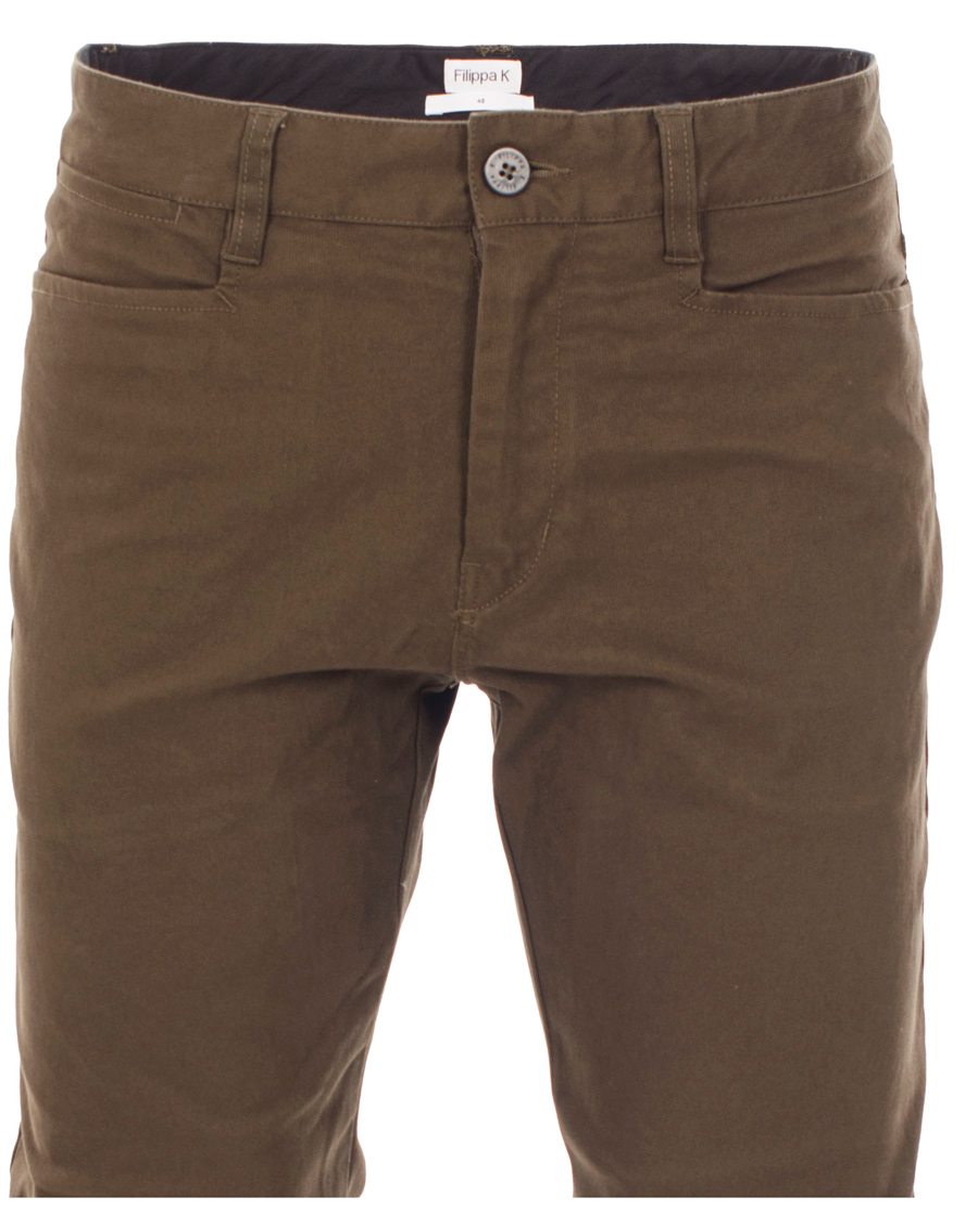 Herre | Bukser | Filippa K | Liam Bedford Stretch Pants Teak