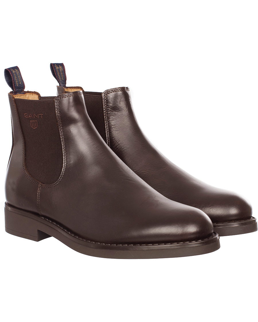 Herre | GANT Oscar Chelsea Boot Calf Dark Brown | GANT | Oscar Chelsea Boot Calf Dark Brown