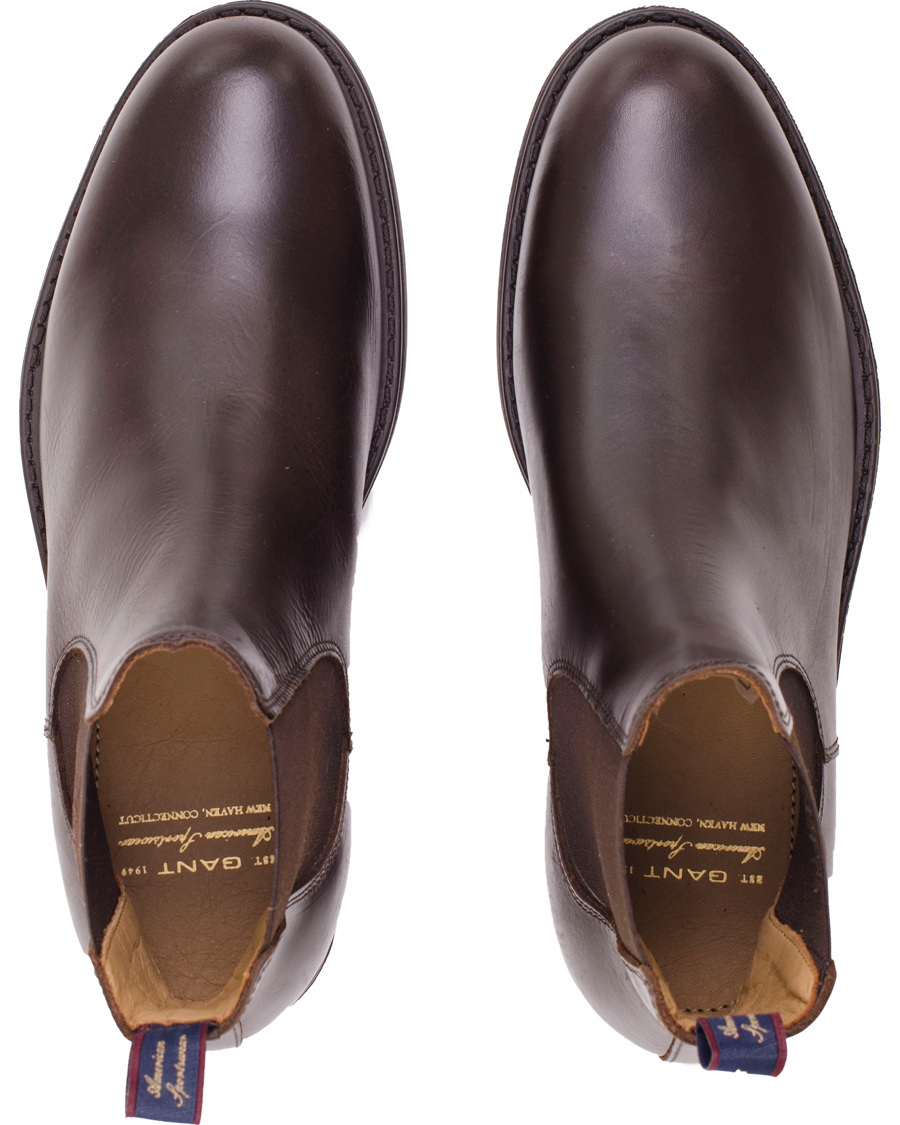 Herre | GANT Oscar Chelsea Boot Calf Dark Brown | GANT | Oscar Chelsea Boot Calf Dark Brown