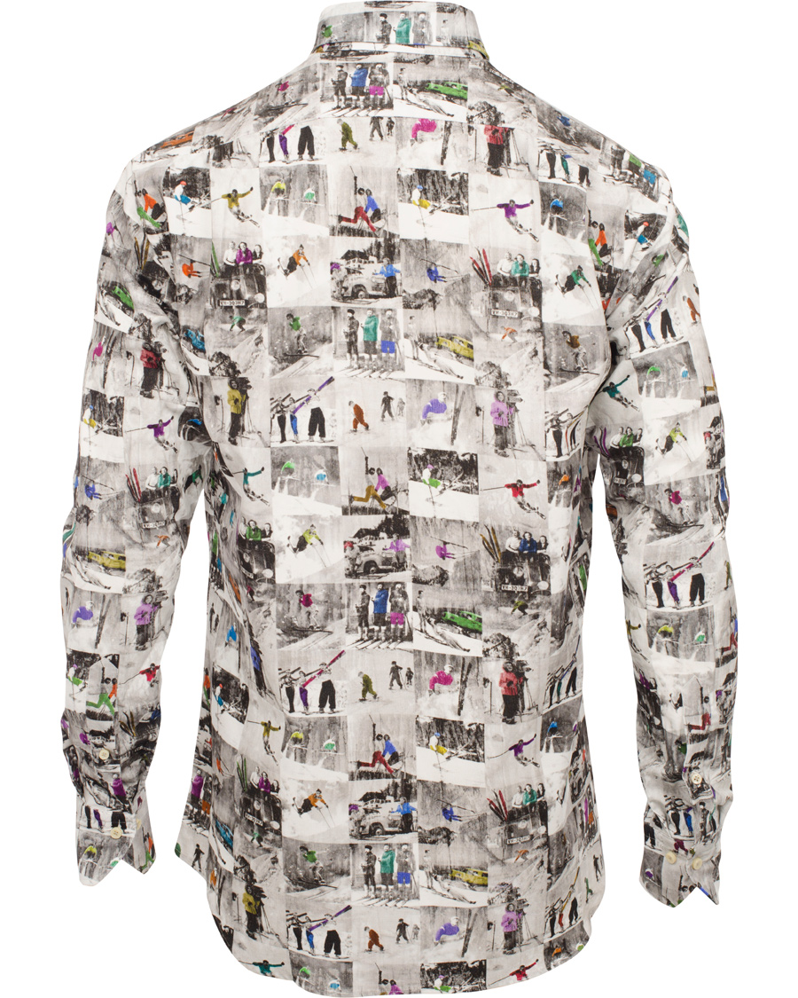 Herre | Skjorter | Stenströms | Fitted Body Baby Cord Shirt After Ski