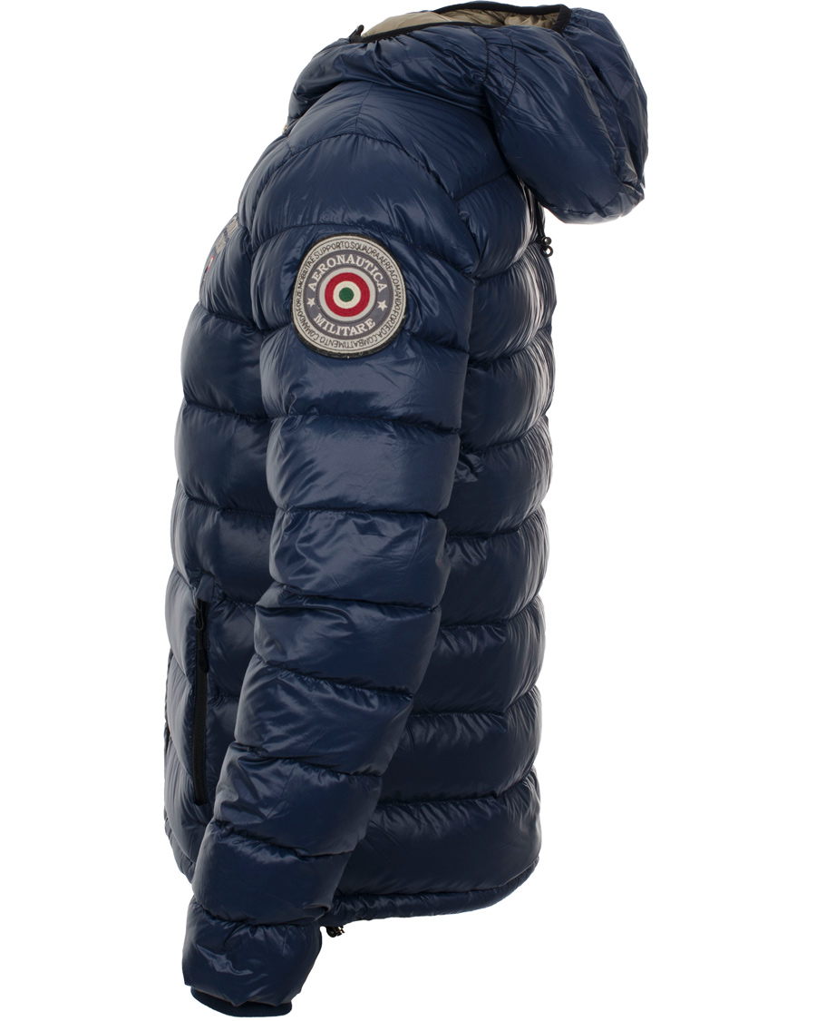 Herre | Jakker | Aeronautica Militare | Giubbino Down Jacket Navy