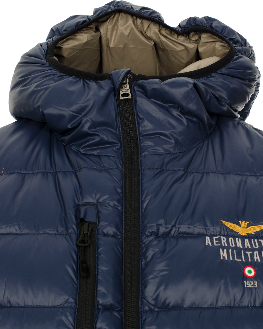 Herre | Jakker | Aeronautica Militare | Giubbino Down Jacket Navy