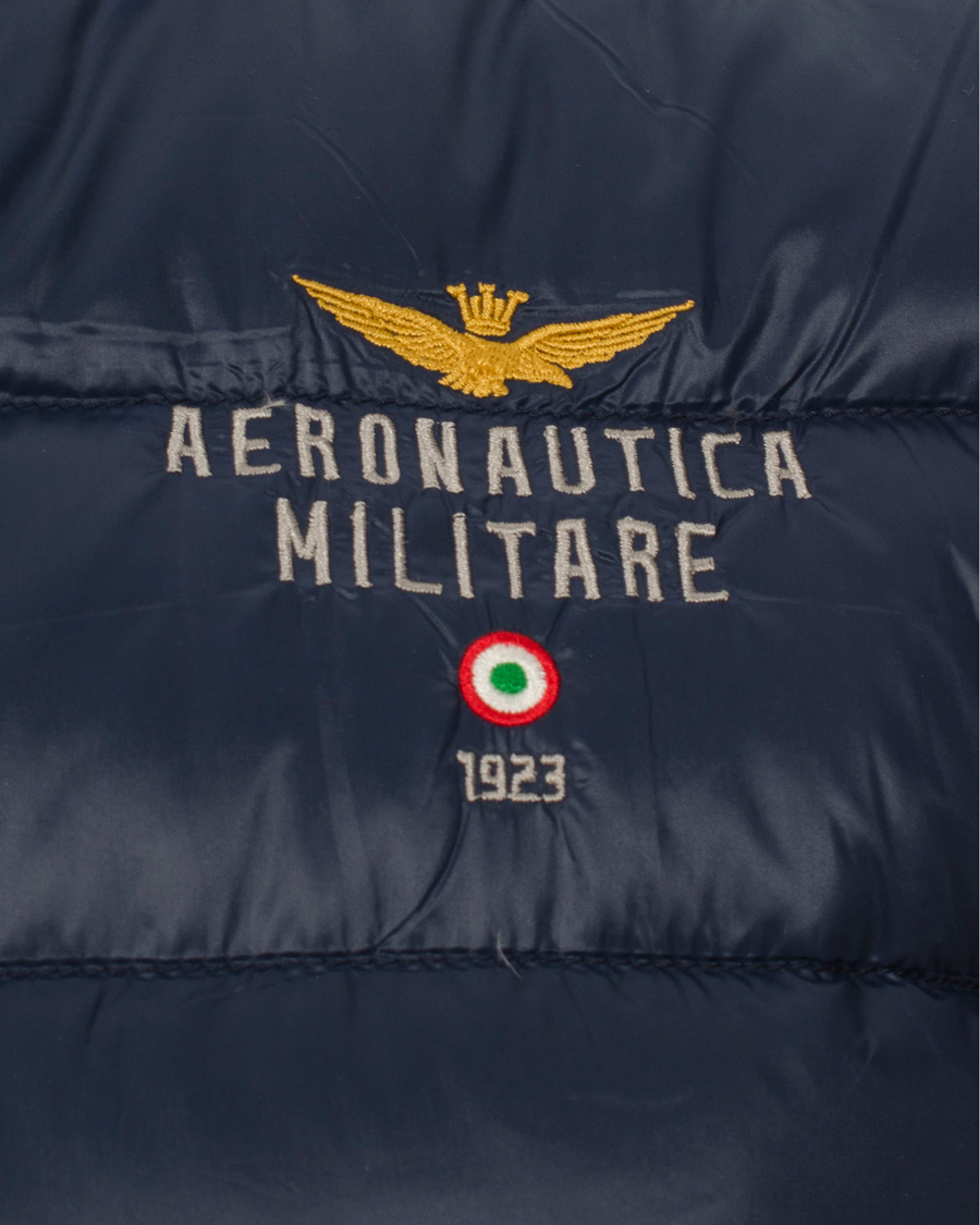 Herre | Jakker | Aeronautica Militare | Giubbino Down Jacket Navy