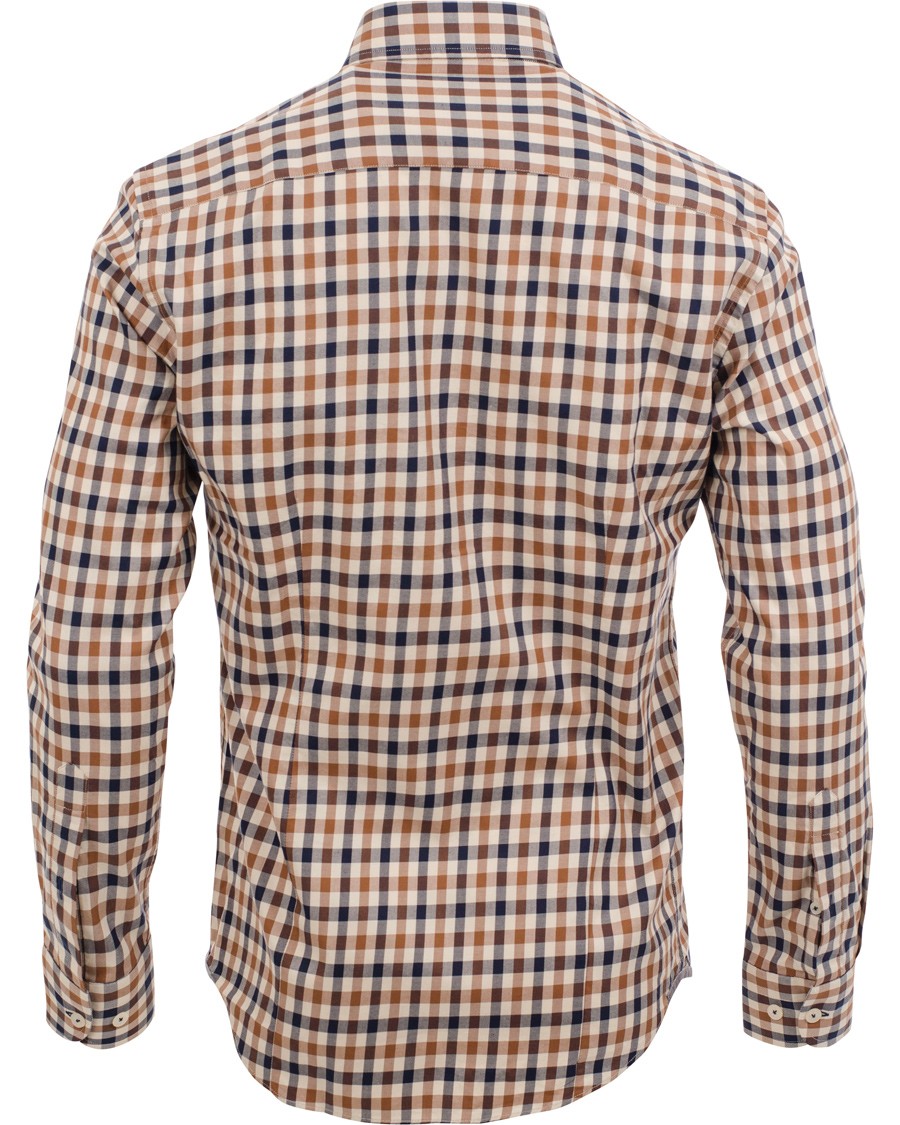 Herre | Skjorter | Aquascutum | Club Check Shirt Vicuna