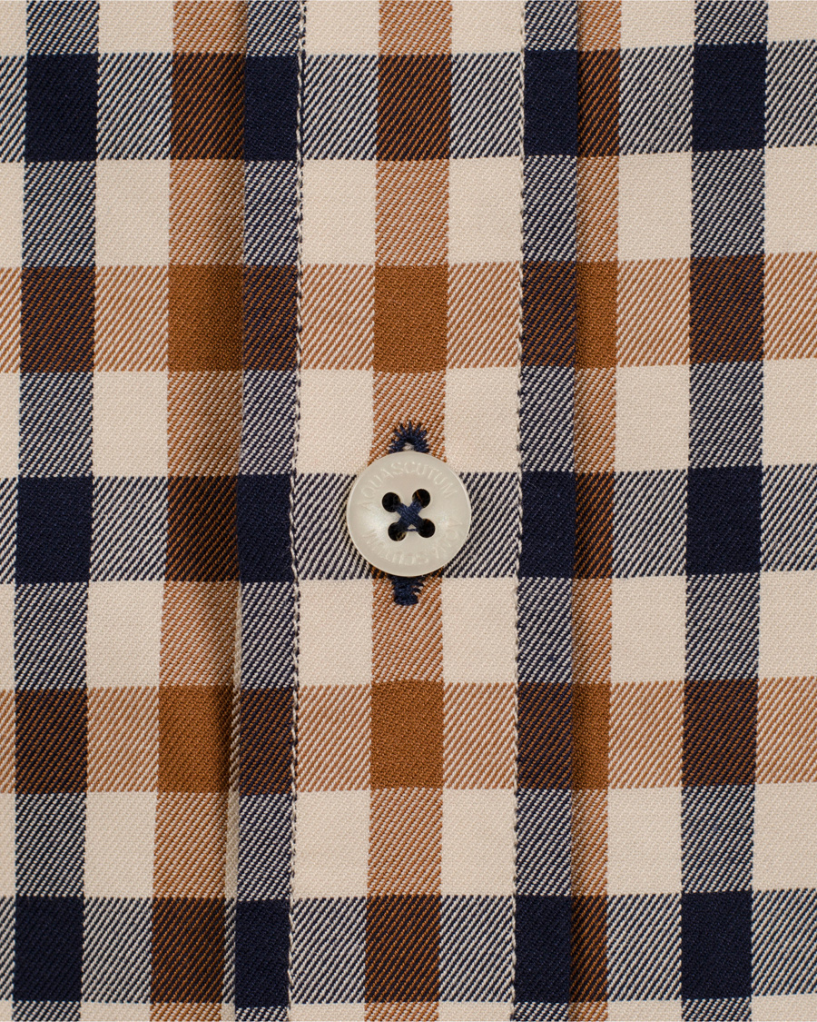 Herre | Skjorter | Aquascutum | Club Check Shirt Vicuna