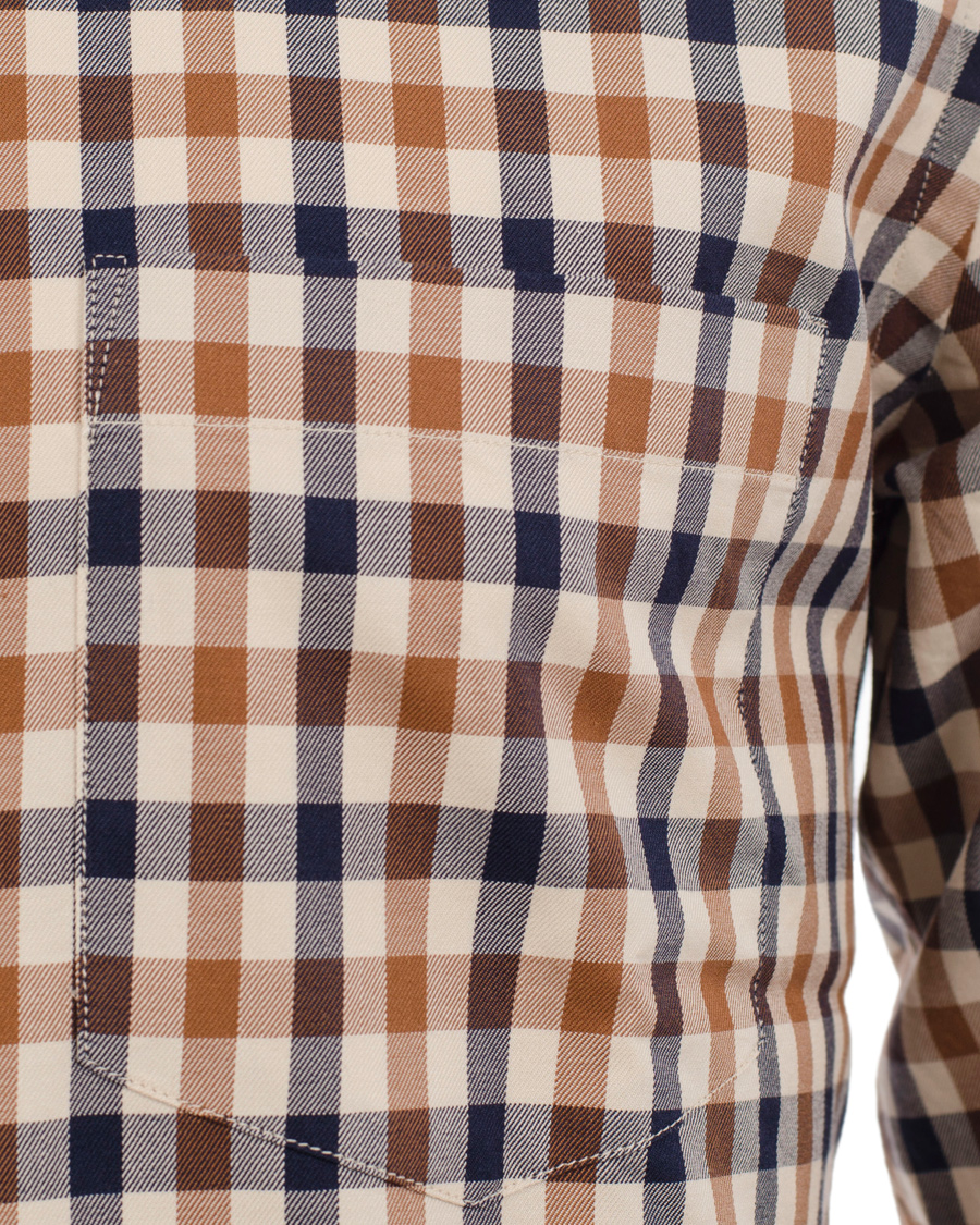 Herre | Skjorter | Aquascutum | Club Check Shirt Vicuna