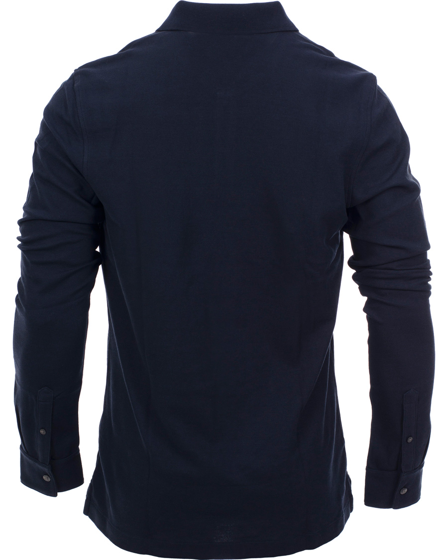 Herre | Trøjer | Aquascutum | Long Sleeve Polo Navy