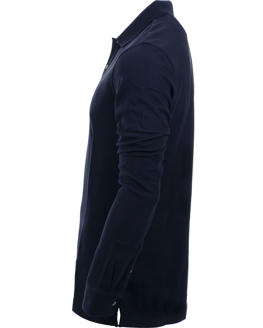 Herre | Trøjer | Aquascutum | Long Sleeve Polo Navy