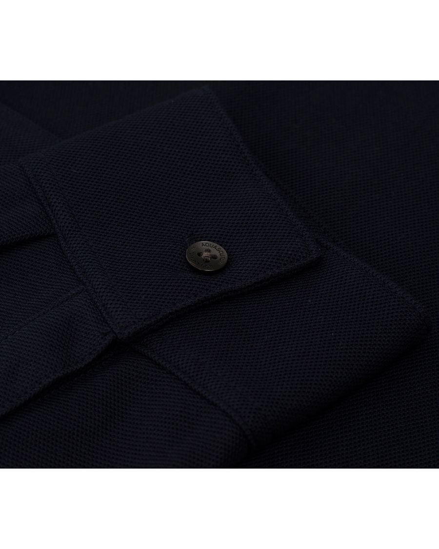 Herre | Trøjer | Aquascutum | Long Sleeve Polo Navy