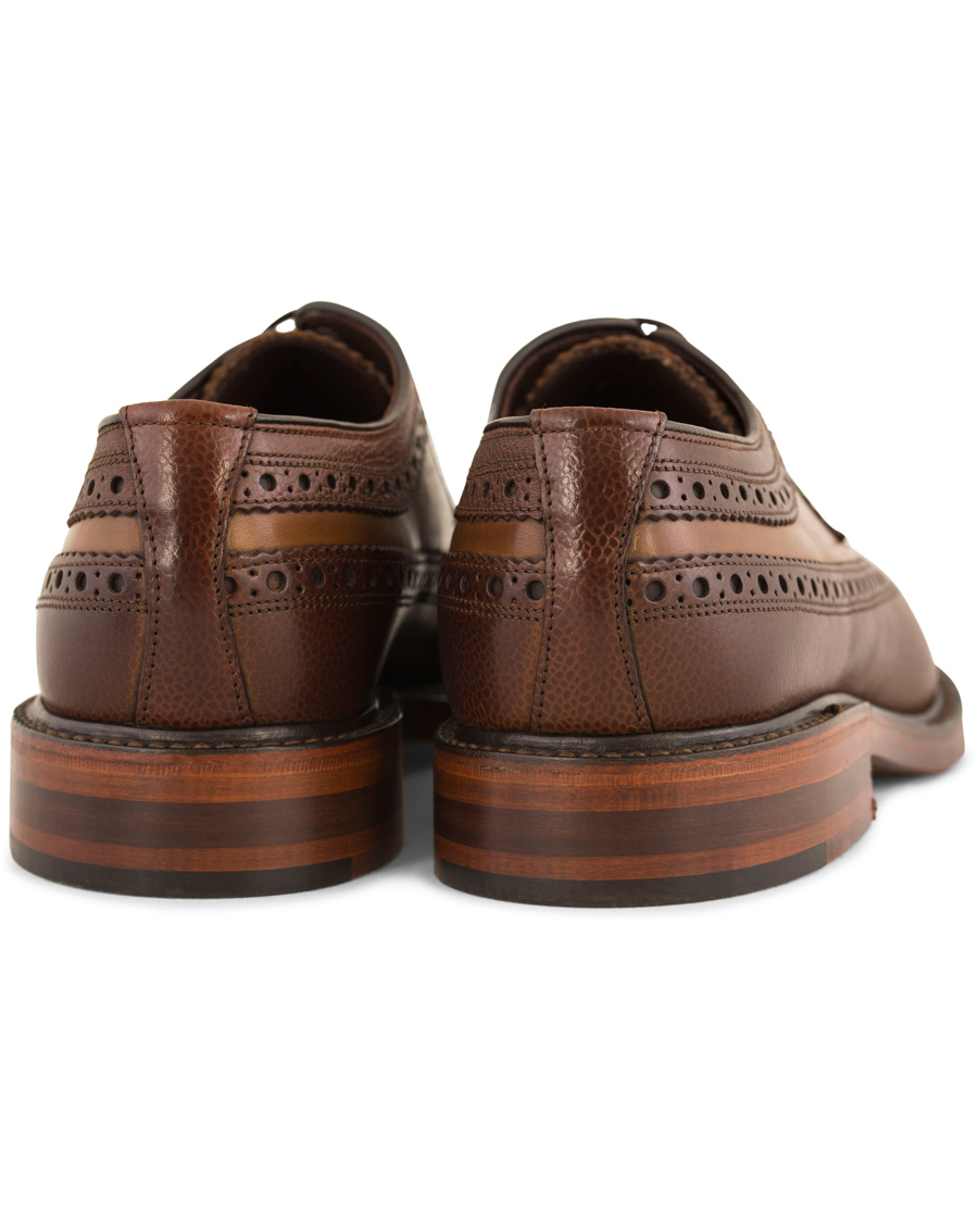 Herre | Loake 1880 Taunton Brogue Dark Brown Grain Calf | Loake 1880 | Taunton Brogue Dark Brown Grain Calf