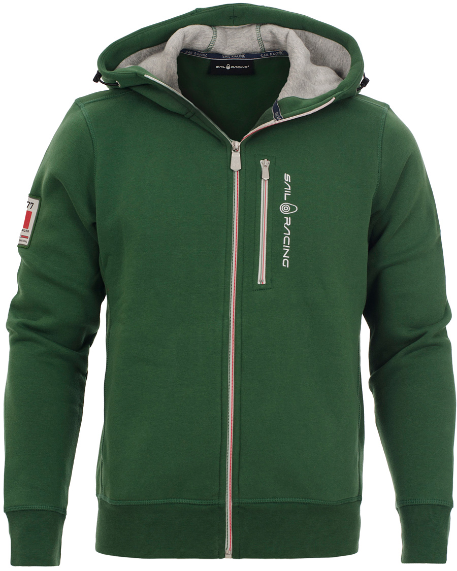 Herre | Trøjer | Sail Racing | International Zip Hood Dark Green