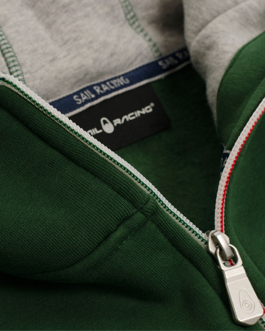 Herre | Trøjer | Sail Racing | International Zip Hood Dark Green