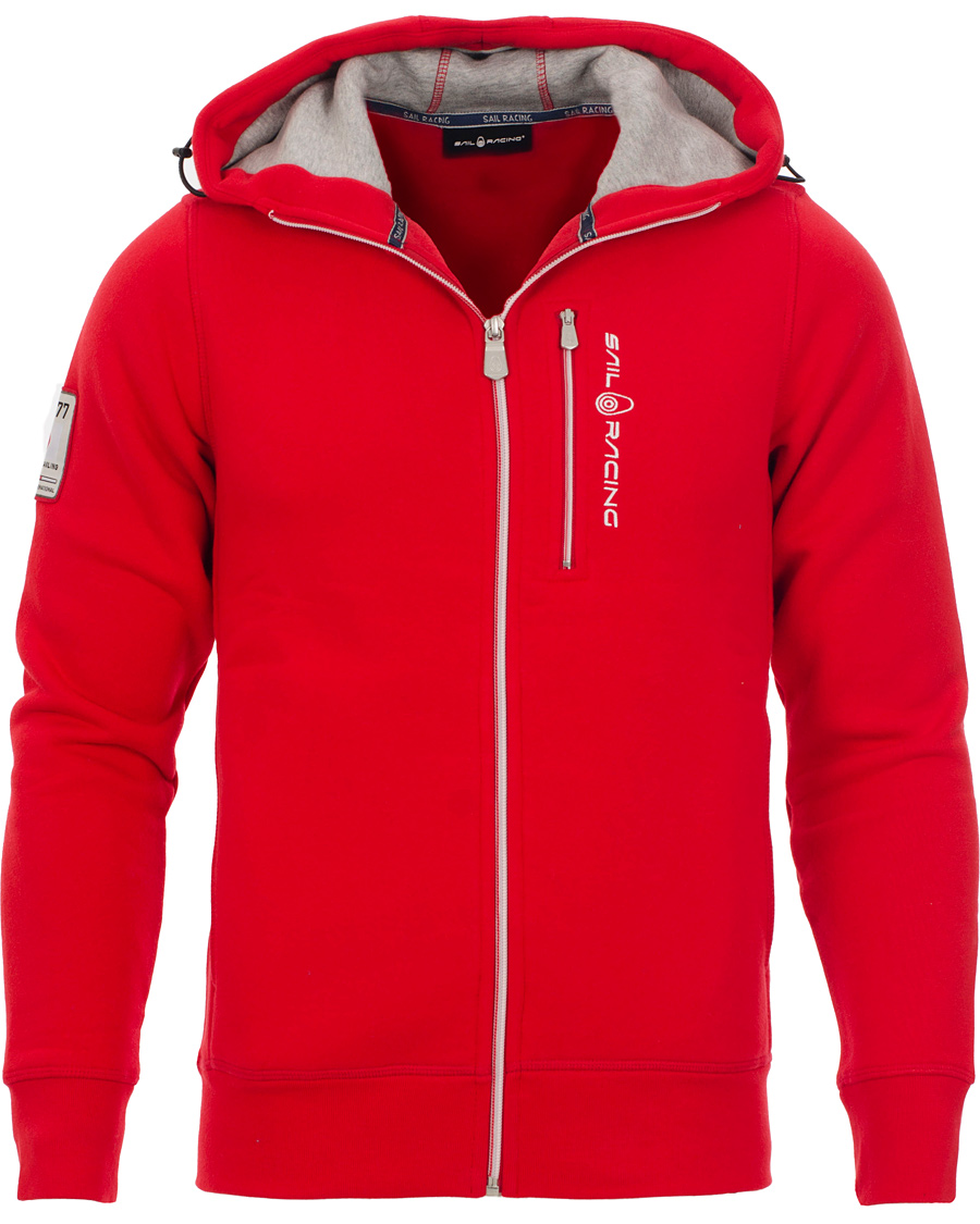 Herre | Trøjer | Sail Racing | International Zip Hood Japan Red