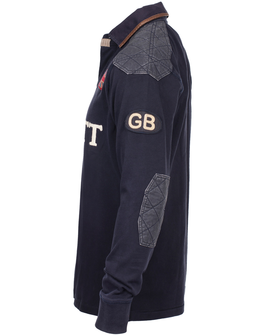 Herre | Trøjer | Hackett | Union Jack Patch Rugby Navy