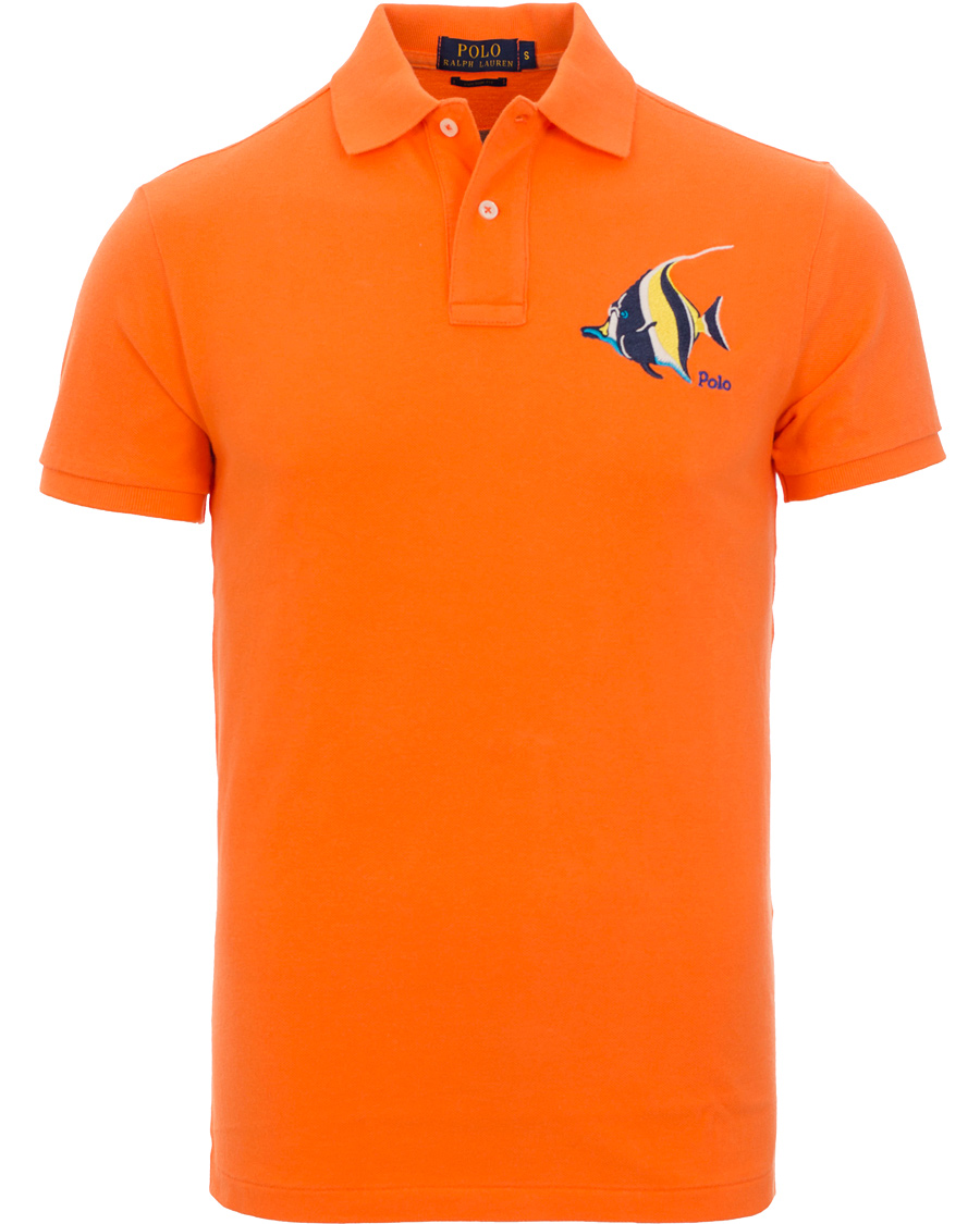 Herre | Polotrøjer | Polo Ralph Lauren | Fish Polo Resort Orange