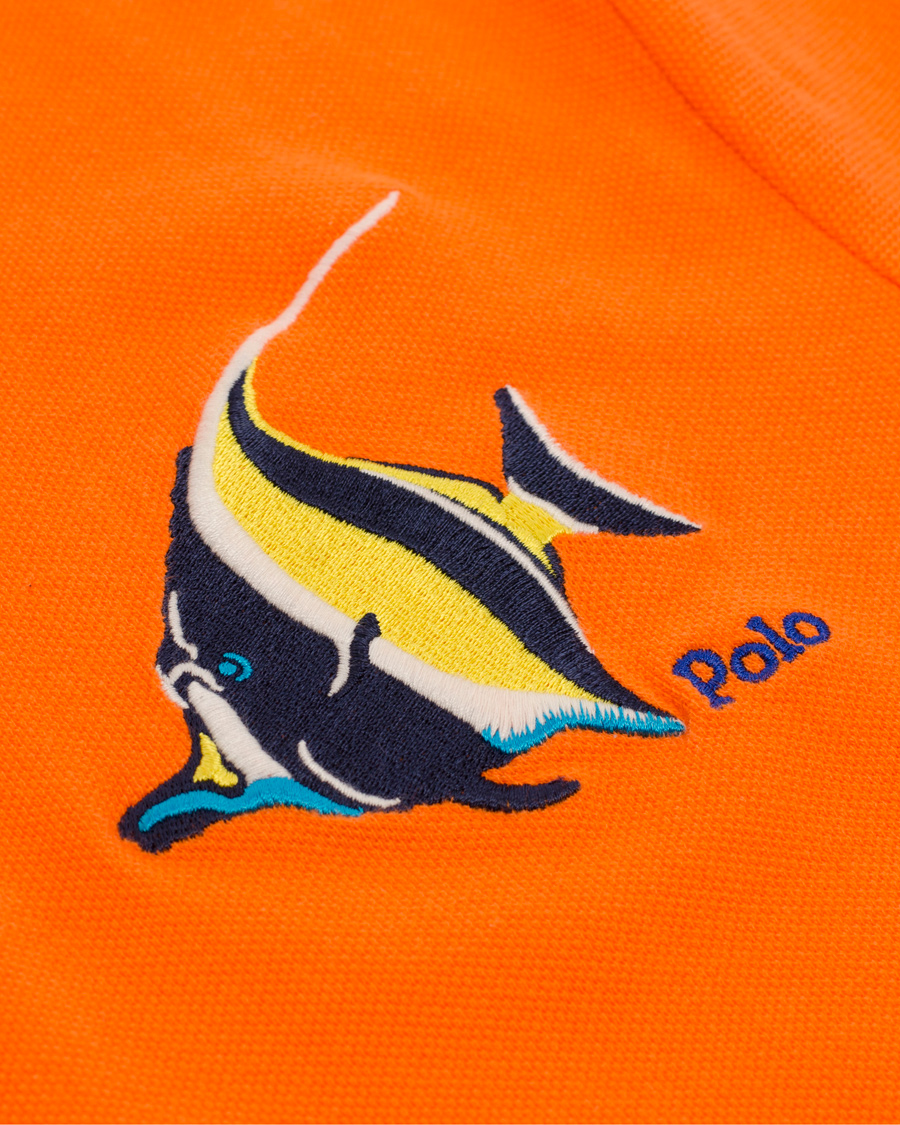 Herre | Polotrøjer | Polo Ralph Lauren | Fish Polo Resort Orange