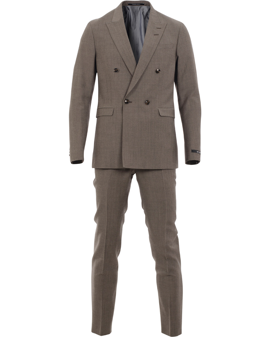 Herre | Jakkesæt | Tiger of Sweden | Dane Double Brested Suit Light Brown