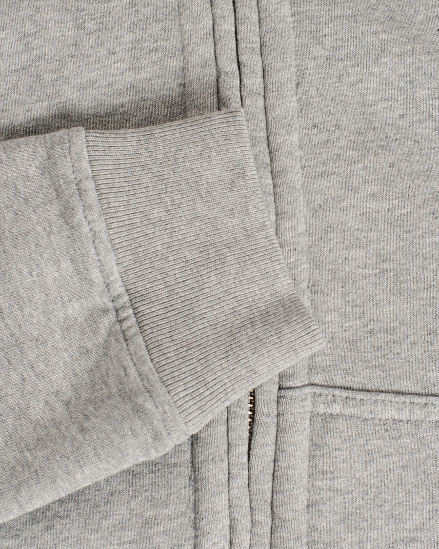 Herre | Trøjer | Henri-Lloyd | Henri Lloyd Hopton Hooded Full Zip Sweat Grey Marl