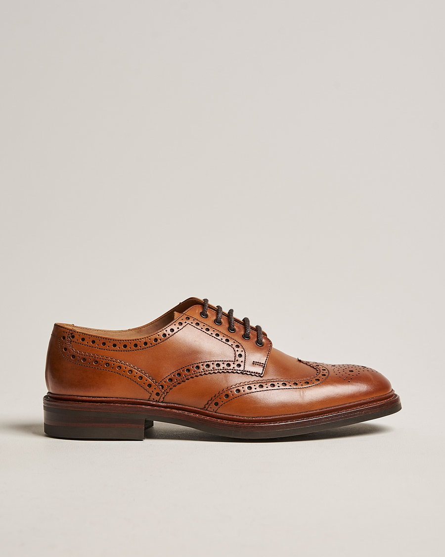 Herre | Brogues | Loake 1880 | Chester Brogue Tan Burnished Calf