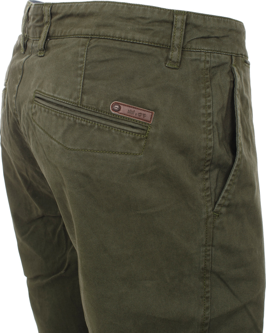 Herre | Bukser | NN07 | New Stretch Chino Marco 1001 Dark Army