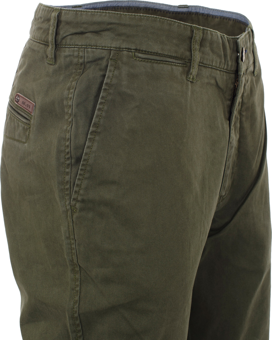 Herre | Bukser | NN07 | New Stretch Chino Marco 1001 Dark Army