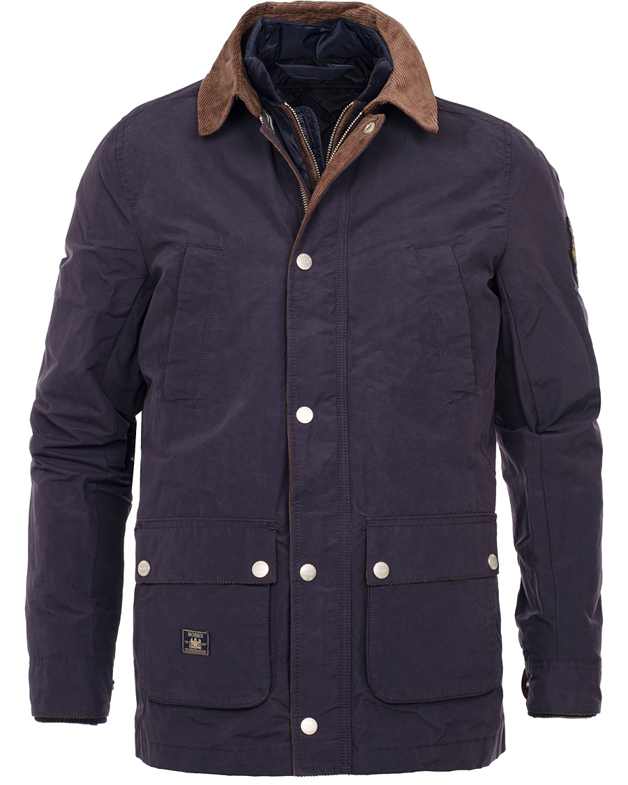 Herre | Jakker | Morris | Windsor Waxed Jacket Old Blue