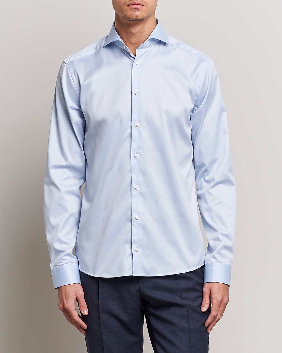 Herre | Businessskjorter | Eton | Super Slim Fit Shirt Blue
