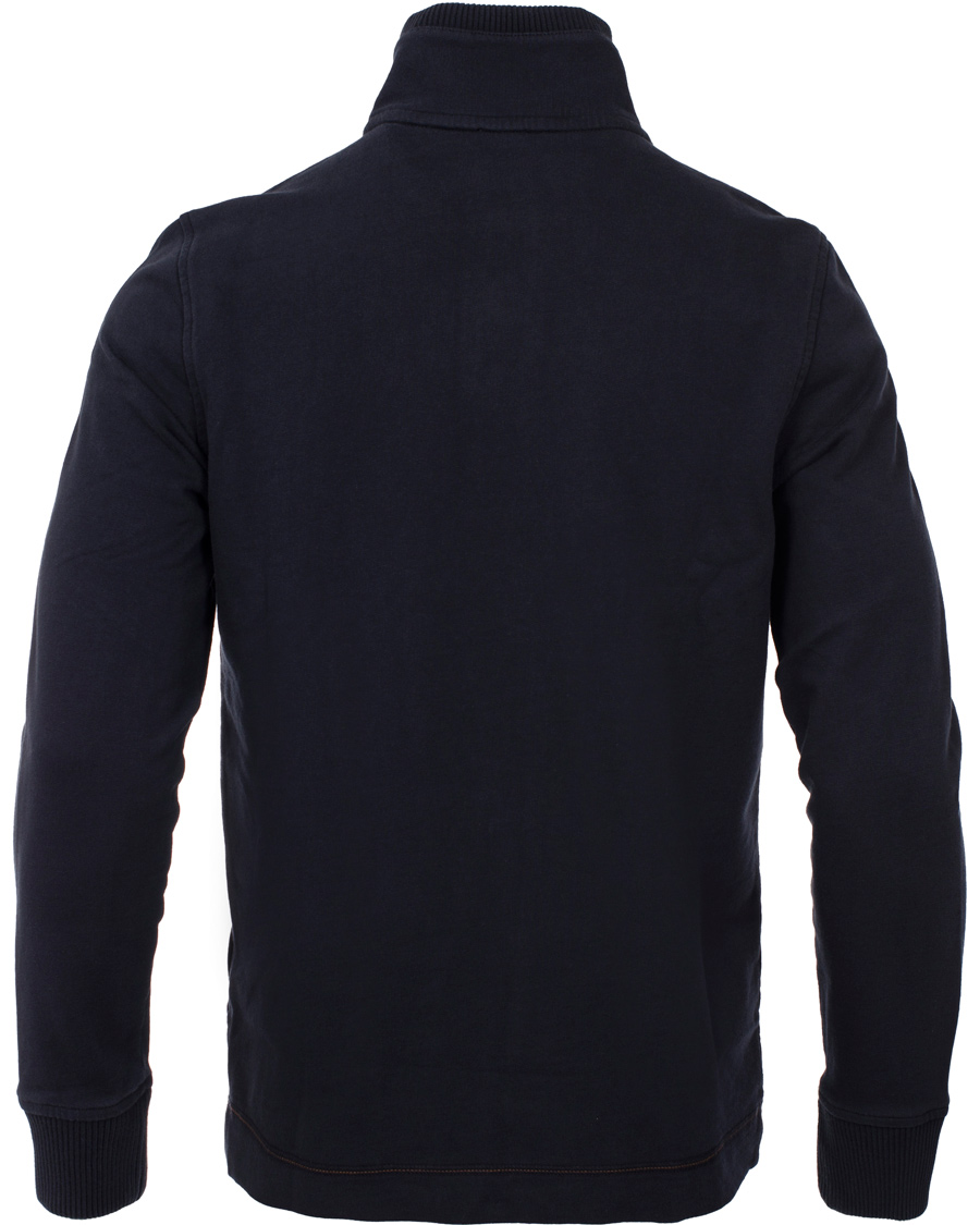 Herre | Trøjer | BOSS ORANGE | BOSS Casual Wherso Button Sweatshirt Dark Blue