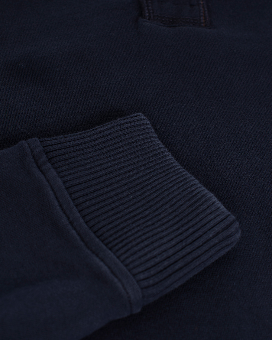 Herre | Trøjer | BOSS ORANGE | BOSS Casual Wherso Button Sweatshirt Dark Blue