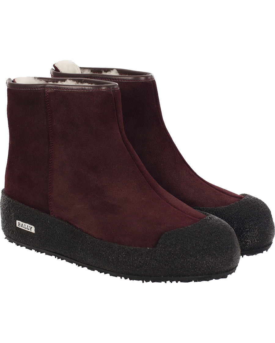 Herre | BALLY Woman Curling Guard II L Oxblood | Bally | Woman Curling Guard II L Oxblood